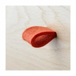 Leander Linea Kommode Buche Mit 3 Schubkästen -Kinderwagen greb filt orange gr 3