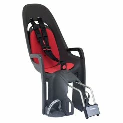 Hamax Zenith Fahrradsitz Rahmenbefstigung Grau/Rot | Portofrei