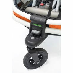 Hamax Outback Fahrradanhänger Rot/Schwarz Inkl. Deichsel & Buggyrad -Kinderwagen hamax outback feature double locked connection point gr 1 1 1