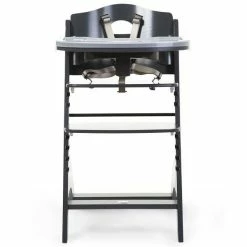 Childhome Lambda 3 Hochstuhl Anthrazit Mit Schutzbügel, Gurtsystem Und Tisch -Kinderwagen hcl3can 17351 1