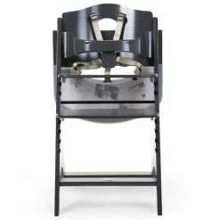 Childhome Lambda 3 Hochstuhl Anthrazit Mit Schutzbügel, Gurtsystem Und Tisch -Kinderwagen hcl3can 17352 1