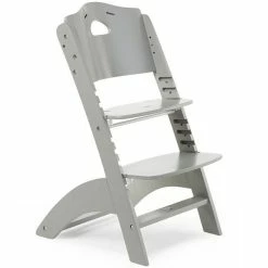 Childhome Lambda 3 Hochstuhl Stone Mit Schutzbügel, Gurtsystem Und Tisch -Kinderwagen hcl3csg 17383 1