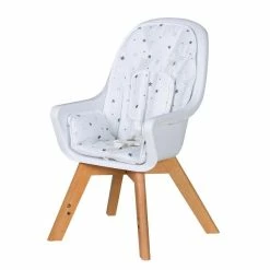 Schardt Holly Hochstuhl Fuß Buche Massiv Inkl. Sitzkissen Rosa -Kinderwagen hochstuhl holly umgebaut zum kinderstuhl 2