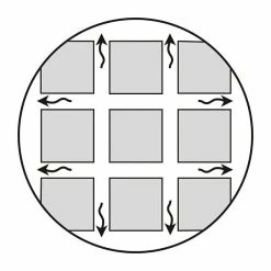 Alvi Schlummerland Air Matratze 60 X 120 Cm Mit TENCEL® & Dry Bezug - Versandkostenfrei -Kinderwagen horizontal 1