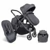 ICandy Orange Double Combo Dark Slate Marl Phantom Geschwisterkinderwagen | Inkl. Praktischem Zubehör