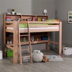 Relita JAN Etagenbett Buche Massiv Natur Mit Regalen Oben Und Unten - Frachtfrei 11 Relita JAN Etagenbett Buche Massiv Natur Mit Regalen Oben Und Unten - Frachtfrei -Kinderwagen jan natur hb 1