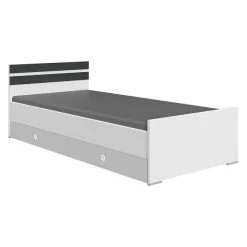 Wimex Joker Jugendbett 90x200 Cm Weiß / Graphit