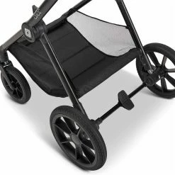 Moon Clicc Kombi-Kinderwagen Black Melange Zubehör Bundle -Kinderwagen k24 clicc 63980800 korb blackmelange 800 1