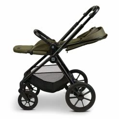 Moon Clicc Kombi-Kinderwagen Moss Green Melange Zubehör Bundle -Kinderwagen k24 clicc 63980800 sportsitzflach mossgreenmelange 802 7 left 1