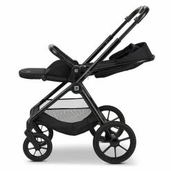 Moon Clicc Kombi-Kinderwagen Black Melange Zubehör Bundle -Kinderwagen k24 clicc 63980800 sportsitzoffenflach blackmelange 800 7 left 1