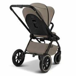 Moon Gio Plus Kombi-Kinderwagen Mud/black Chrome Zubehör Bundle -Kinderwagen k24 gioplus 64940610 sportsitz mud 622 4 backright 1