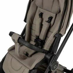 Moon Gio Plus Kombi-Kinderwagen Mud/black Chrome Zubehör Bundle -Kinderwagen k24 gioplus 64940610 sportsitzgurtsystem mud 622 1