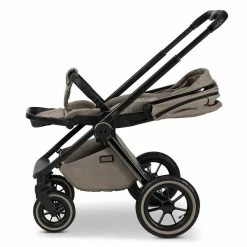 Moon Gio Plus Kombi-Kinderwagen Mud/black Chrome Zubehör Bundle -Kinderwagen k24 gioplus 64940610 sportsitzoffenflach mud 622 7 left 1