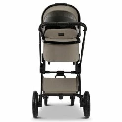 Moon Gio Plus Kombi-Kinderwagen Mud/black Chrome Zubehör Bundle -Kinderwagen k24 gioplus 64940610 wanne mud 622 5 back 1