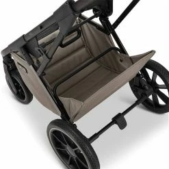 Moon Piú Kombi-Kinderwagen Mud/black Chrome Zubehör Bundle -Kinderwagen k24 piu 64960630 korb mud 622 1