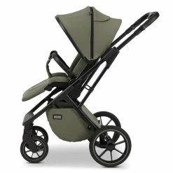 Moon Piú Kombi-Kinderwagen Moss Green/black Matt Zubehör Bundle -Kinderwagen k24 piu 64960630 sportsitz mossgreen 655 7 left 1