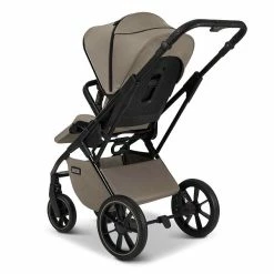 Moon Piú Kombi-Kinderwagen Mud/black Chrome Zubehör Bundle -Kinderwagen k24 piu 64960630 sportsitz mud 622 6 backleft 1