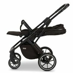 Moon Piú Kombi-Kinderwagen Black/black Matt Zubehör Bundle 26 Moon Piú Kombi-Kinderwagen Black/black Matt Zubehör Bundle -Kinderwagen k24 piu 64960630 sportsitzflach black 633 7 left 1