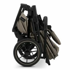 Moon Piú Kombi-Kinderwagen Mud/black Chrome Zubehör Bundle -Kinderwagen k24 piu 64960630 sportsitzfolded mud 622 7 left 1