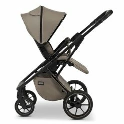 Moon Piú Kombi-Kinderwagen Mud/black Chrome Zubehör Bundle -Kinderwagen k24 piu 64960630 sportsitzrevers mud 622 7 left 1