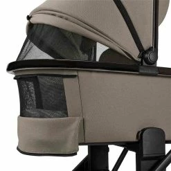 Moon Piú Kombi-Kinderwagen Mud/black Chrome Zubehör Bundle -Kinderwagen k24 piu 64960630 wannenfensteroffen mud 622 1