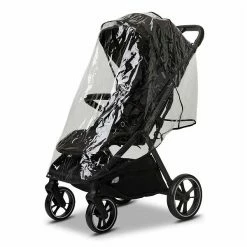 Moon Zac Buggy Black Melange 14 Moon Zac Buggy Black Melange -Kinderwagen k24 zac 62940500 sportsitzregenschutz blackmelange 800 8 frontleft