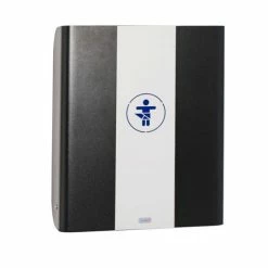 Timkid KAWAmaxi Wandwickeltisch Weiß / Anthrazit Inklusive Wickelmatte | Modern Design