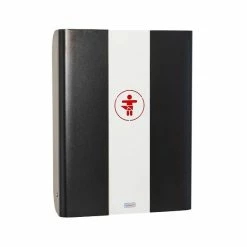 Timkid KAWAmidi Wandwickeltisch Weiß/anthrazit Inklusive Wickelmatte | Modern & Slim