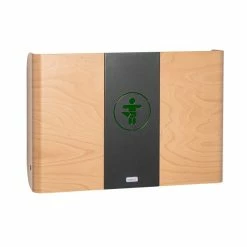 Timkid KAWAQ Wandwickeltisch Anthrazit / Buche Inklusive Wickelmatte | Horizontal Design