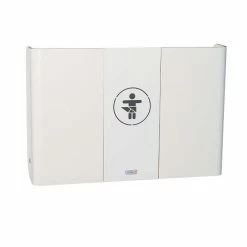 Timkid KAWAQ Wandwickeltisch Weiß Inklusive Wickelmatte | Horizontal Design