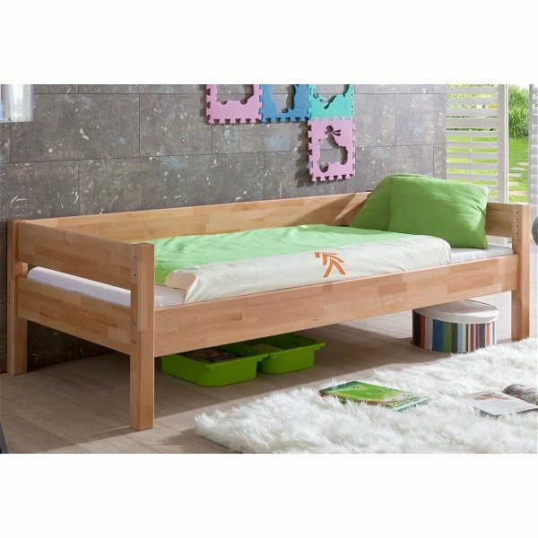 Relita KIM Halbhochbett Buche Massiv Natur Zum Einzelbett Umbaubar - Frachtfrei 4 Relita KIM Halbhochbett Buche Massiv Natur Zum Einzelbett Umbaubar - Frachtfrei – Bild 4