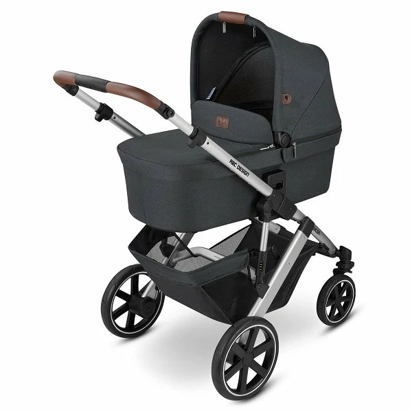 ABC Design Salsa 4 Kinderwagen Bundle Storm Mit Cybex Aton 5 Und Adapter 3 ABC Design Salsa 4 Kinderwagen Bundle Storm Mit Cybex Aton 5 Und Adapter – Bild 3