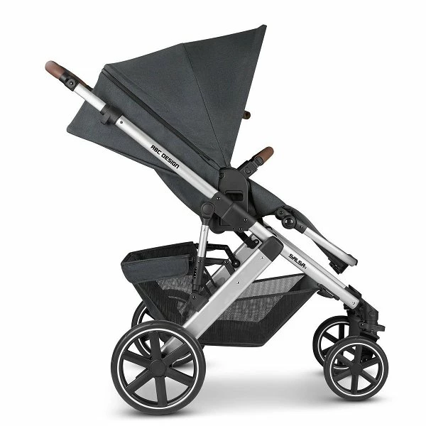 ABC Design Salsa 4 Kinderwagen Bundle Storm Mit Cybex Aton 5 Und Adapter 7 ABC Design Salsa 4 Kinderwagen Bundle Storm Mit Cybex Aton 5 Und Adapter – Bild 7