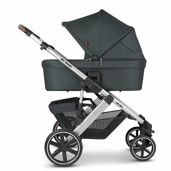 ABC Design Salsa 4 Kinderwagen Bundle Storm Mit Cybex Aton 5 Und Adapter 4 ABC Design Salsa 4 Kinderwagen Bundle Storm Mit Cybex Aton 5 Und Adapter – Bild 4