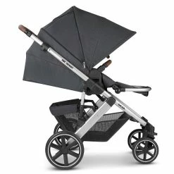 ABC Design Salsa 4 Kinderwagen Bundle Storm Mit Cybex Aton 5 Und Adapter 13 ABC Design Salsa 4 Kinderwagen Bundle Storm Mit Cybex Aton 5 Und Adapter -Kinderwagen kinderwagen stroller salsa 4 storm 08 liegeposition 08