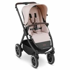 ABC Design Samba 2in1 Kinderwagen Bundle Berry Pure Mit Autositz, Wickeltasche, Fußsack Und Adapter -Kinderwagen kinderwagen stroller samba berry 02 sportwagen 02
