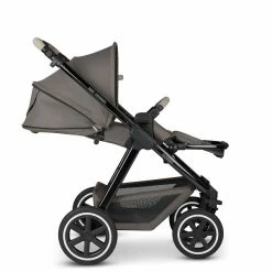 ABC Design Samba 2in1 Kinderwagen Bundle Herb Mit Cybex Cloud T I-size Und Adapter -Kinderwagen kinderwagen stroller samba herb 08 liegeposition 08