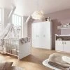 Schardt Classic White Kinderzimmer Mit Umbaukit Mit Dreitürigem Schrank