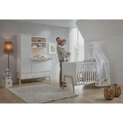 Schardt Holly Nature Kinderzimmer Kinderbett & Schrankkombi