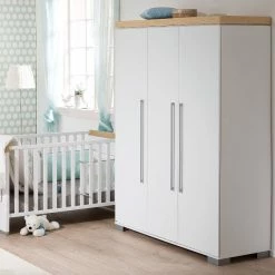 Paidi Kira Kinderzimmer Nebraska Mit Schrank 3T Zum Aktionspreis -Kinderwagen kira kleiderschrank nebraska 3t 1