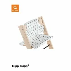 Stokke® Tripp Trapp®, Baby Set™ & Kissen Natur -Kinderwagen kissen aqua star 2