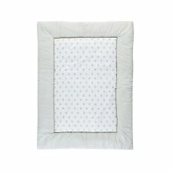 Schardt Krabbeldecke Ice Crystal Grau 100x135 Cm Kuschelige Unterlage Zum Spielen