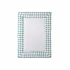 Schardt Krabbeldecke Vichy Mint 100x135 Cm Kuschelige Unterlage Zum Spielen