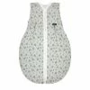 Alvi Kugelschlafsack Mäxchen Light BIO-Baumwolle Drifting Leaves - Größe 70-110 Cm Wählbar