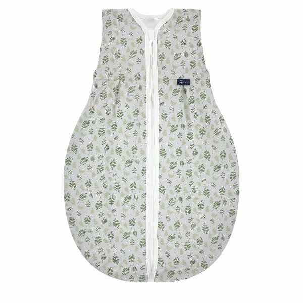 Alvi Kugelschlafsack Mäxchen Thermo BIO Drifting Leaves - Größe 70-110 Cm Wählbar 1 Alvi Kugelschlafsack Mäxchen Thermo BIO Drifting Leaves - Größe 70-110 Cm Wählbar
