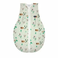 Alvi Kugelschlafsack Molton BIO-Baumwolle Koalas World - Größe 70-110 Cm Wählbar