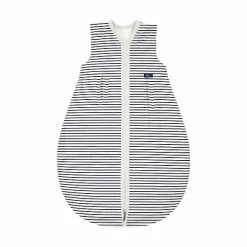 Alvi Kugelschlafsack Mäxchen Thermo BIO Ringlets Navy - Größe 70-110 Cm Wählbar