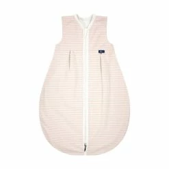 Alvi Kugelschlafsack Mäxchen Light BIO-Baumwolle Ringlets Rosé - Größe 70-110 Cm Wählbar