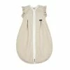 Alvi Kugelschlafsack Mäxchen Light BIO-Baumwolle Volant - Größe 70-110 Cm Wählbar