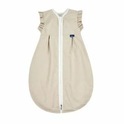 Alvi Kugelschlafsack Mäxchen Light BIO-Baumwolle Volant - Größe 70-110 Cm Wählbar